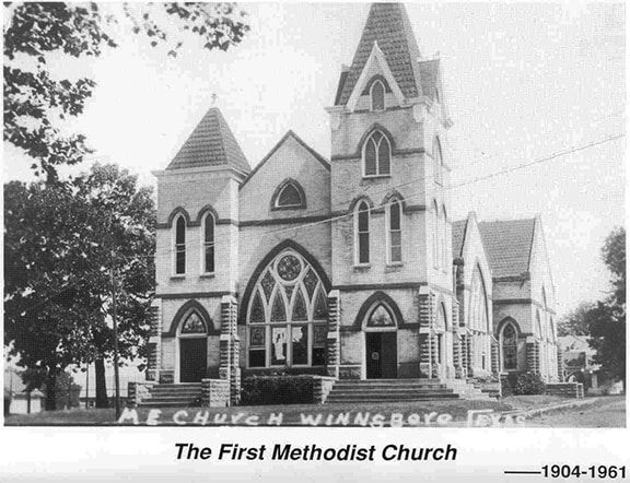 The First Methodist Church 1904 to 1961
